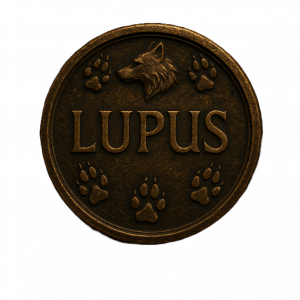 Médaillon totem LUPUS KODA Academy